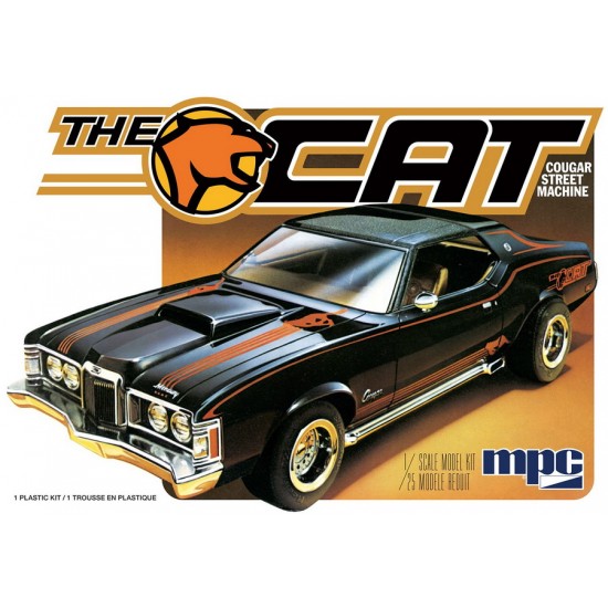 1/25 1973 Mercury Cougar Street Machine 'The Cat'