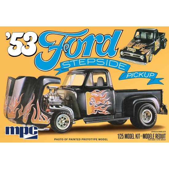 1/25 1953 Ford Stepside Pickup Flip-Nose