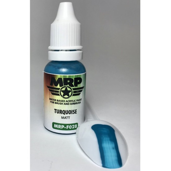 Acrylic Paint for Figure - Turquoise Matt (17ml)