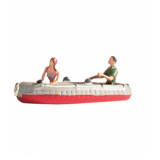 Summer Figures N Dinghy (assembled and painted)