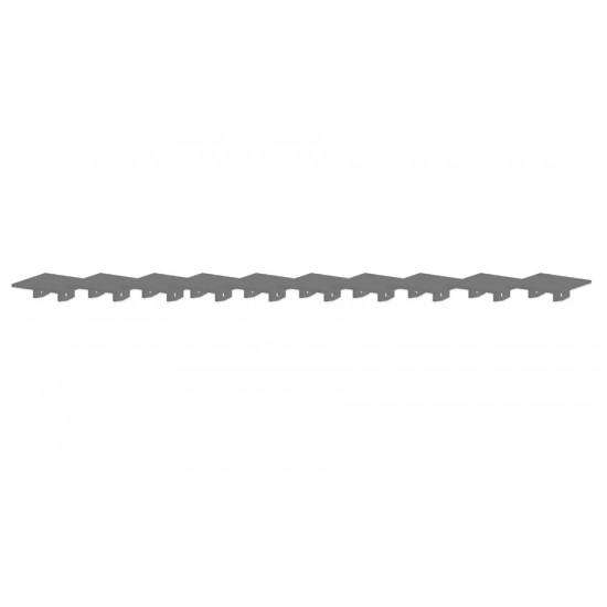 HO, TT, N Scale Easy-Track Railway - Viaduct Connector (10pcs, 30 mm x 30 mm x 8.5 mm)