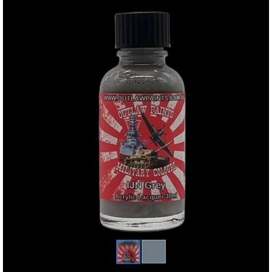 Japanese Military Colour - #IJN Grey (30ml, acrylic lacquer)