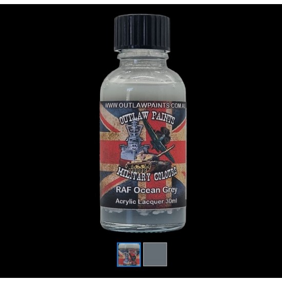 British Military Colour - #RAF Ocean Grey FS36152 (30ml, acrylic lacquer)