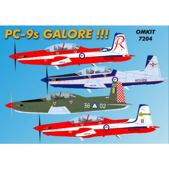 1/72 RAAF/Myanmar Air Forces Pilatus PC-9