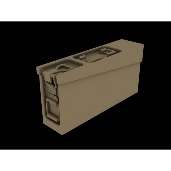 1/35 German MG34/42 Metal Ammo Boxes (12pcs)