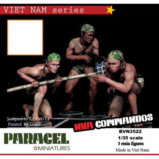 1/35 NVA Commandos: Men of SAC Forest (3 figures)