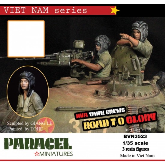 1/35 Road to Glory Series NVA Tank Crew (3 figures)