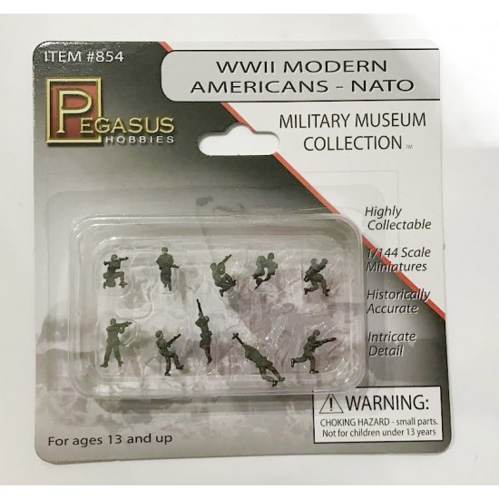 1/144 WWII Modern Americans - Nato (10 figures)