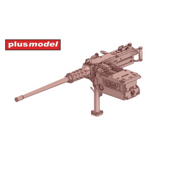 1/35 US Browning Machine Gun caliber 12.7mm in Tank version