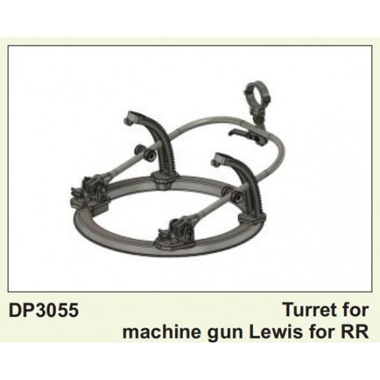 1/35 Lewis Machine Gun RR Turret