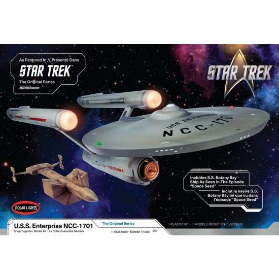 1/1000 U.S.S. Enterprise NCC-1701 (Snap) Star Trek: The Original Series