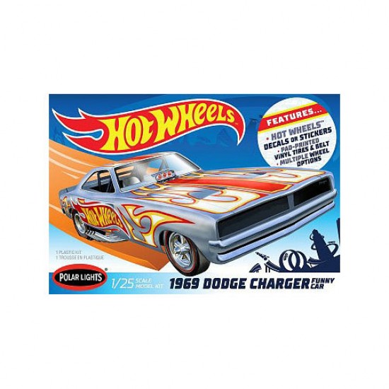 1/25 1969 Dodge Charger Funny Car Hot Wheels