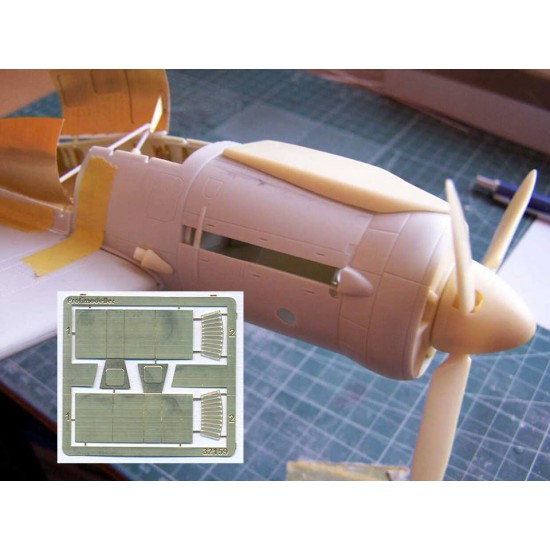 1/32 Junkers Ju 88 Jumo211 Motors Engine Modification Parts for Revell kits