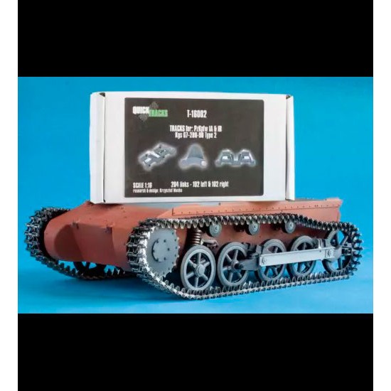 1/16 Pz.Kpfw. I Ausf.A and B - Kgs 67-280-90 Tracks Type 2