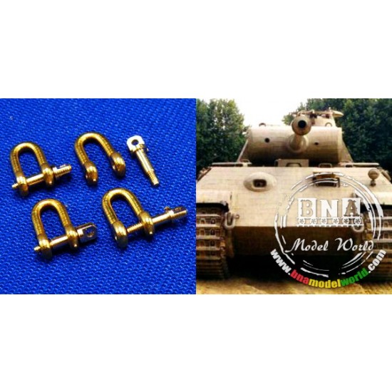 Shackles Used in 1/35 German Panther (4pcs)