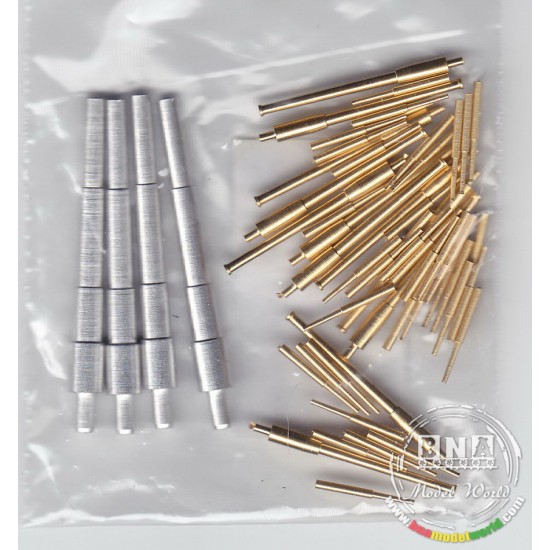 Gun Barrels for 1/200 Pietropawlowsk, Poltawa, Sewastopol (54pcs)