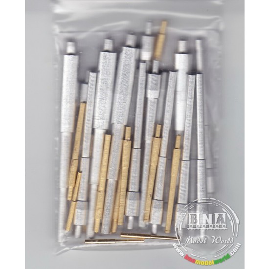 Gun Barrels for 1/200 Andrei Pervozvanny, Imperator Pavel I (30pcs)