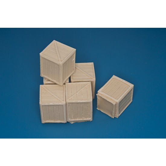 1/35 Universal Boxes 6pcs