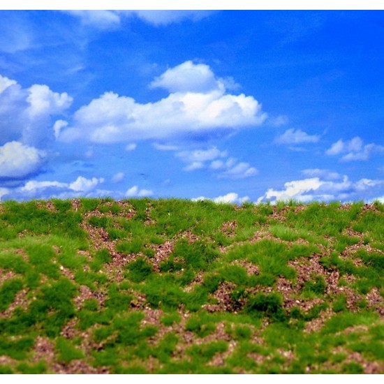 Landscape Mat - Wild Grass and Hills Type 2 (Size: approx. 20 x 30cm, thick: 1cm)