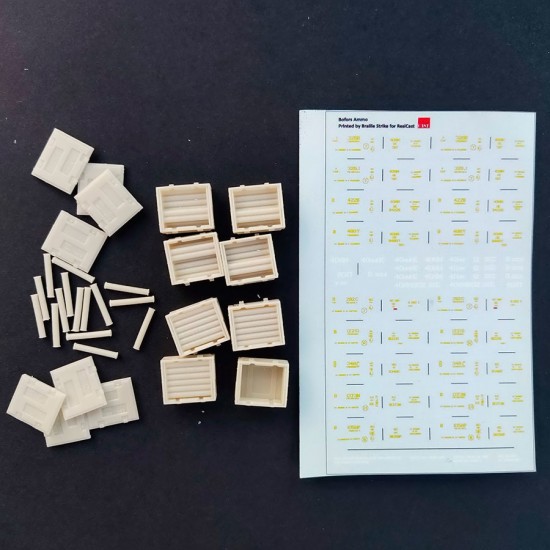 1/35 Ammo Box Bofors Set 2