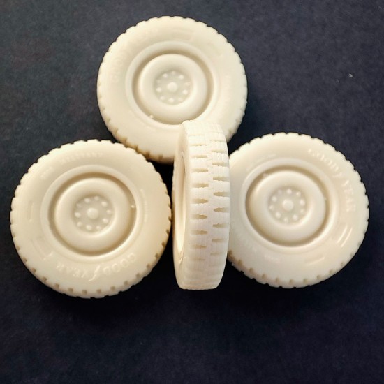 1/35 Iltis Utility Vehicle Wheels Set #2 for ACE kit