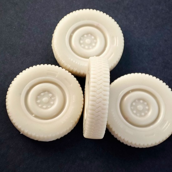 1/35 Iltis Utility Vehicle Wheels Set #3 for ACE kit