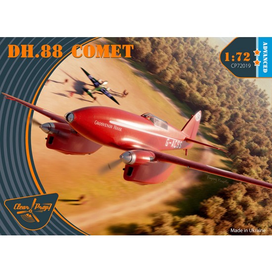 1/72 de Havilland DH.88 Comet [Advanced Kit]