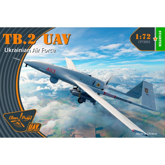 1/72 Bayraktar Tb.2 UAV Ukrainian Army [Starter kit]