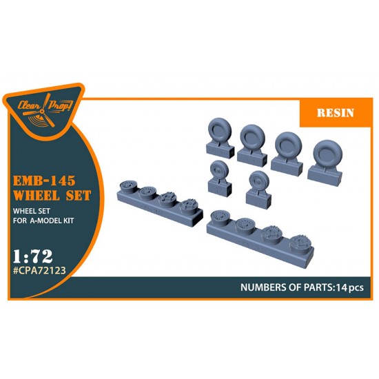 1/72 Embraer EMB-145 Wheel set for A-model kits