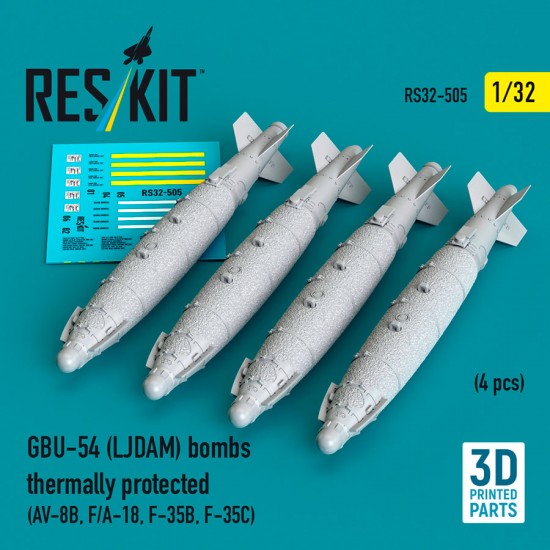 1/32 GBU-54 (LJDAM) Bombs Thermally Protected (4pcs)