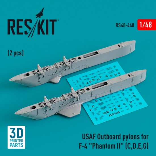 1/48 USAF Outboard Pylons for F-4 "Phantom II" (C,D,E,G) (2 pcs)