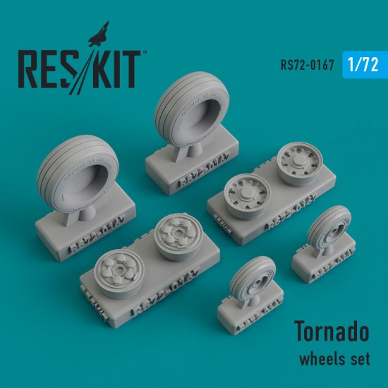 1/72 Tornado Wheels set for Hasegawa/Italeri/Revell/Airfix kits