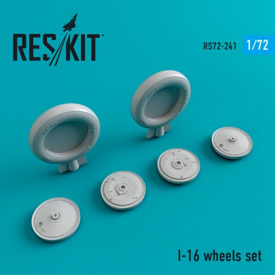 1/72 Polikarpov I-16 Wheels set