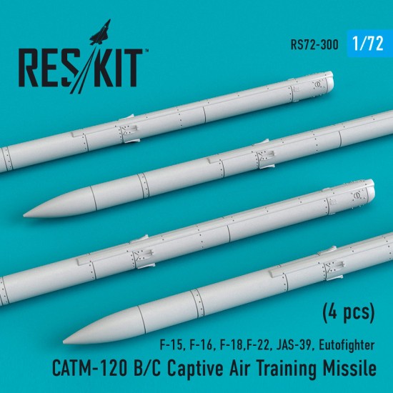 1/72 CATM-120 B/C Captive Air Training Missile for F-15/16/18/22/JAS-39/Eutofighter