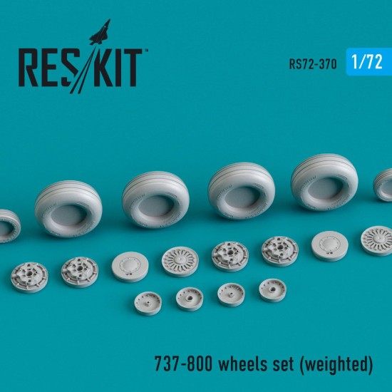 1/72 Boeing 737-800 Wheels set (weighted)