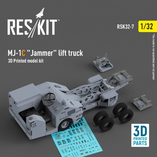 1/32 MJ-1C "Jammer" Lift Truck (3D Printed model kit)