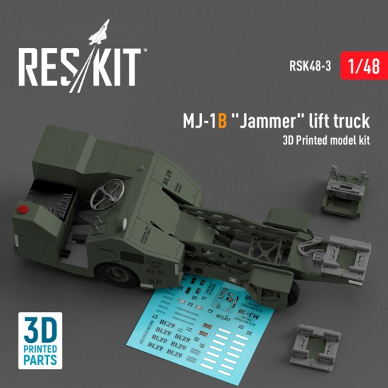 1/48 MJ-1B "Jammer" Lift Truck (3D Printed model kit)