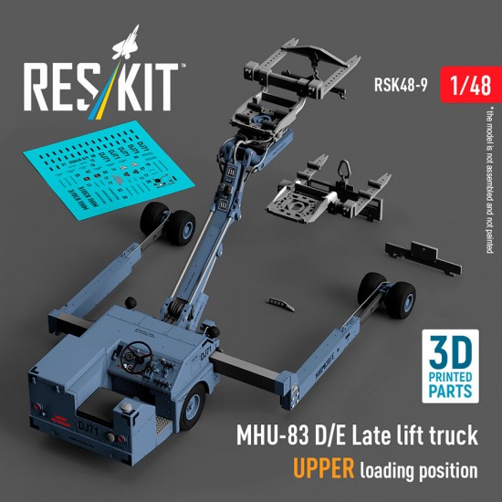 1/48 MHU-83 D/E Late Lift Truck UPPER Loading Position (3D Printed model kit)