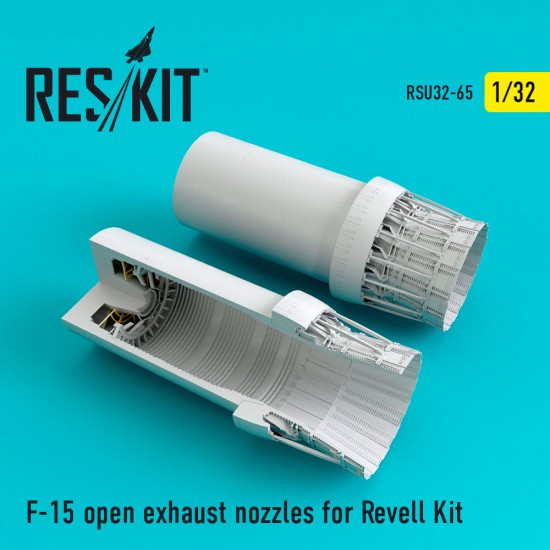 1/32 F-15 Open Exhaust Nozzles for Revell kits