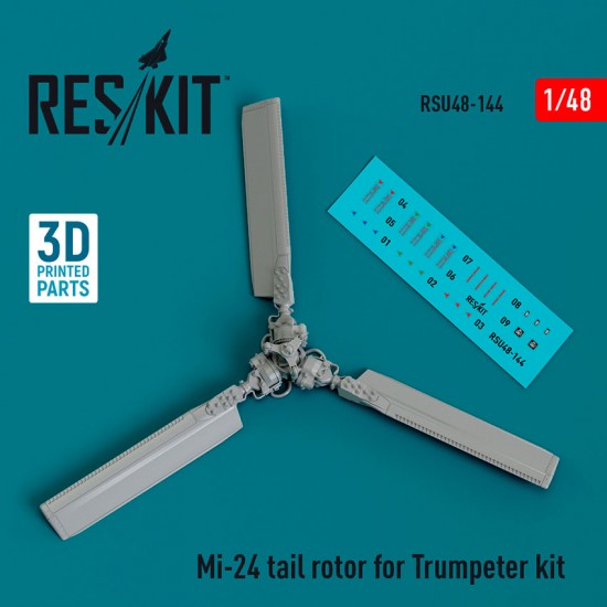 1/48 Mi-24 Tail Rotor for Trumpeter Kit