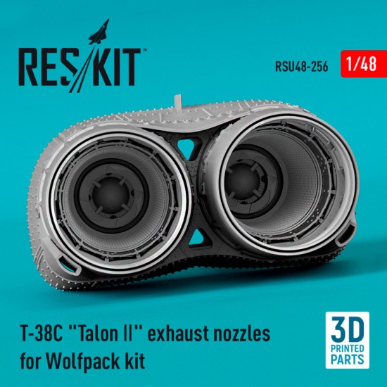 1/48 T-38C "Talon ll" Exhaust Nozzles for Wolfpack kit