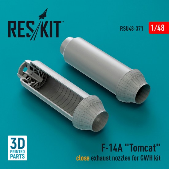 1/48 F-14A Tomcat Close Exhaust Nozzles for Great Wal Hobby Kit