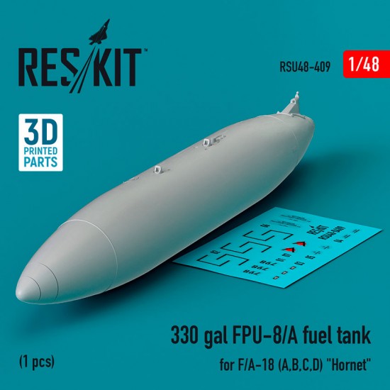 1/48 330 Gallon FPU-8/A Fuel Tank for F/A-18 (A/B/C/D) Hornet (1pc)