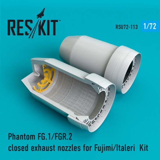 1/72 McDonnell Douglas Phantom FG.1/FGR.2 Closed Exhaust Nozzles for Fujimi/Italeri Kit