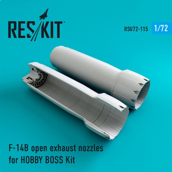 1/72 F-14 (BD) Open Exhaust Nozzles for HobbyBoss Kit