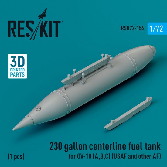 1/72 230 Gallon Centerline Fuel Tank for USAF OV-10 A/B/C (1pc)