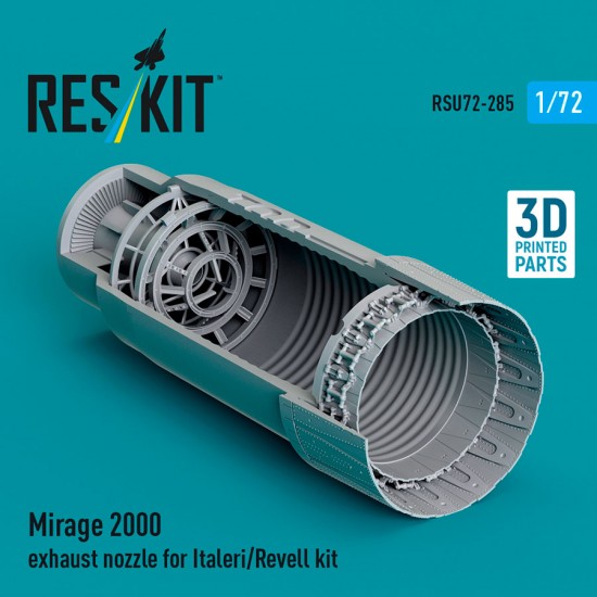 1/72 Mirage 2000 Exhaust Nozzle for Italeri/Revell kit