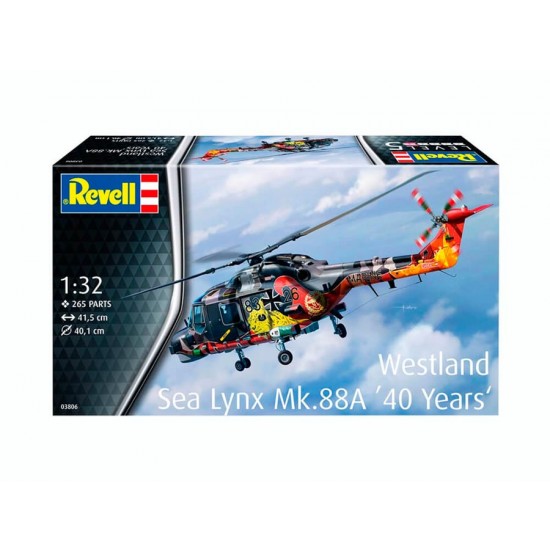 1/32 Westland Lynx Military Helicopter Special Painting version