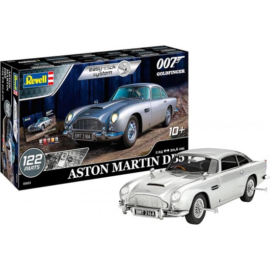 1/24 Aston Martin DB5 (kit, paints & brush) [007: Goldfinger]