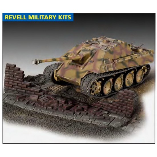 1/76 Sd.Kfz.173 Jagdpanther Model Set (kit, glue, brush, paints)